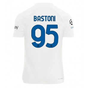 Inter Milan Alessandro Bastoni #95 Udebanetrøje 2023-24 Kort ærmer